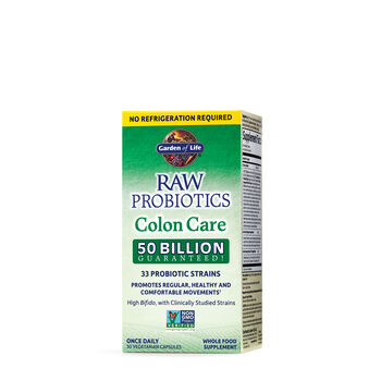 Garden Of Life Raw Probiotics Colon Care Gnc
