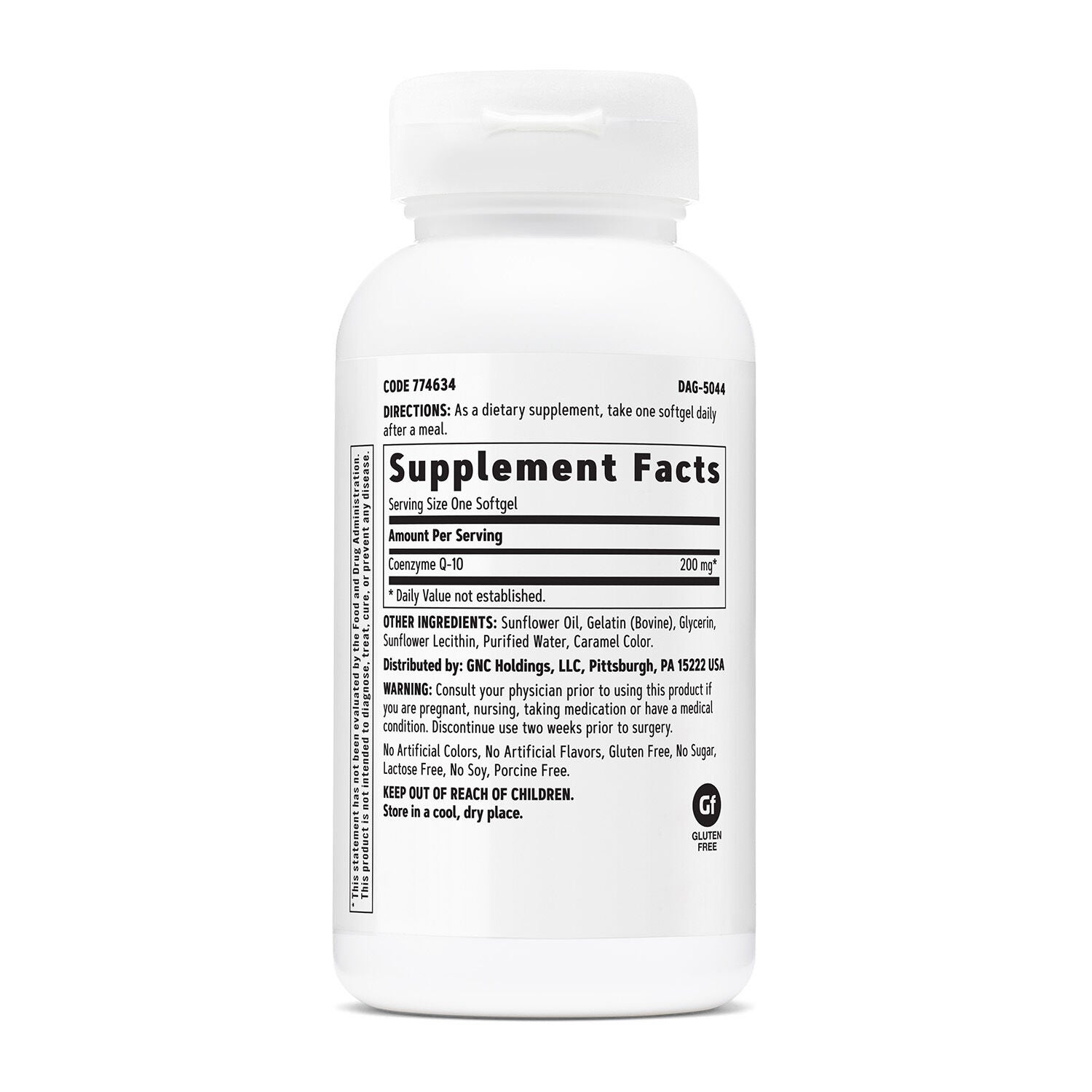 CoQ-10 200mg - 60 Softgels (60 Servings)