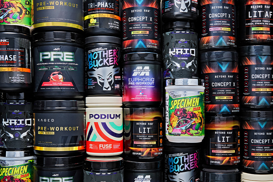 The Top 5 Best Selling Pre-Workouts 