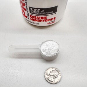 Mono with Scoop and quarter