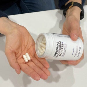 Mary Milstead Magnesium_codeage_Taurate_InHand