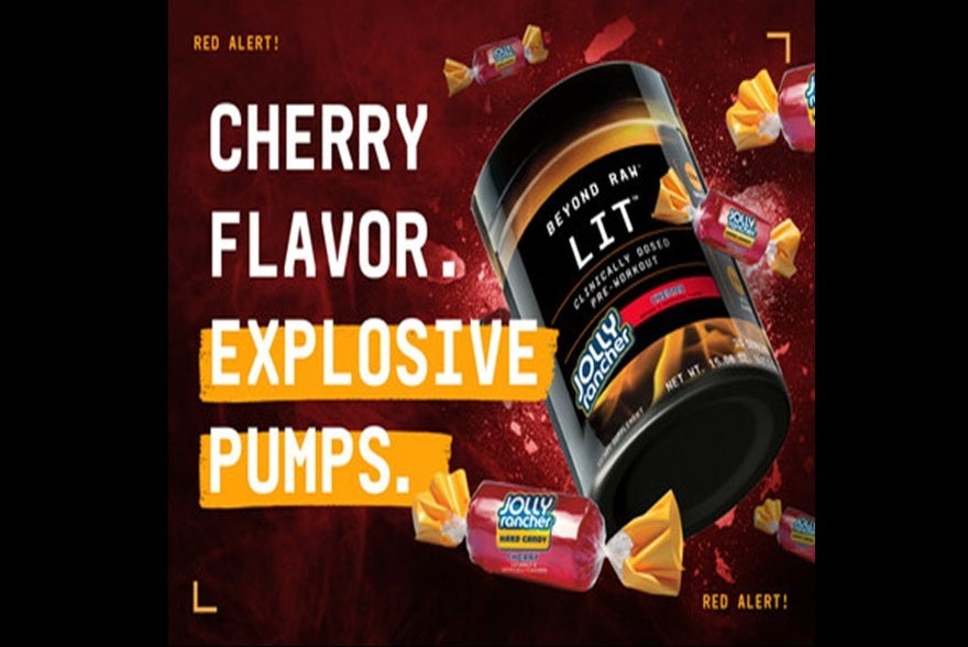 New beyond raw lit jolly rancher cherry flavor launches exclusively