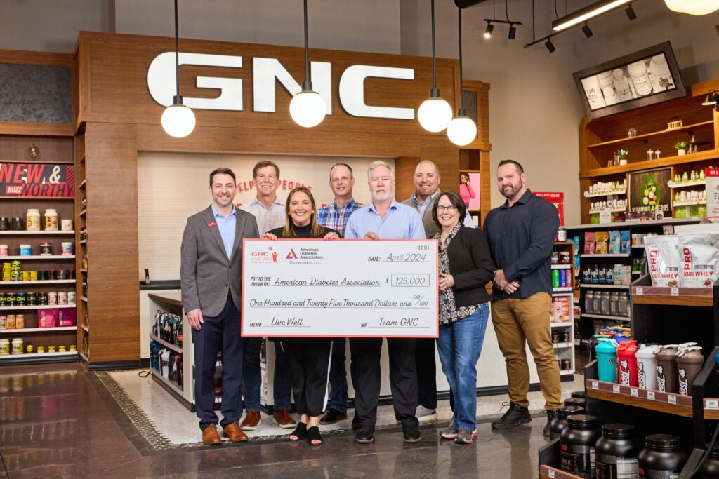 GNC and ADA Surpass $125,000 Fundraising Goal in 2024 Campaign