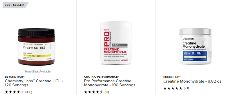 creatine supplements