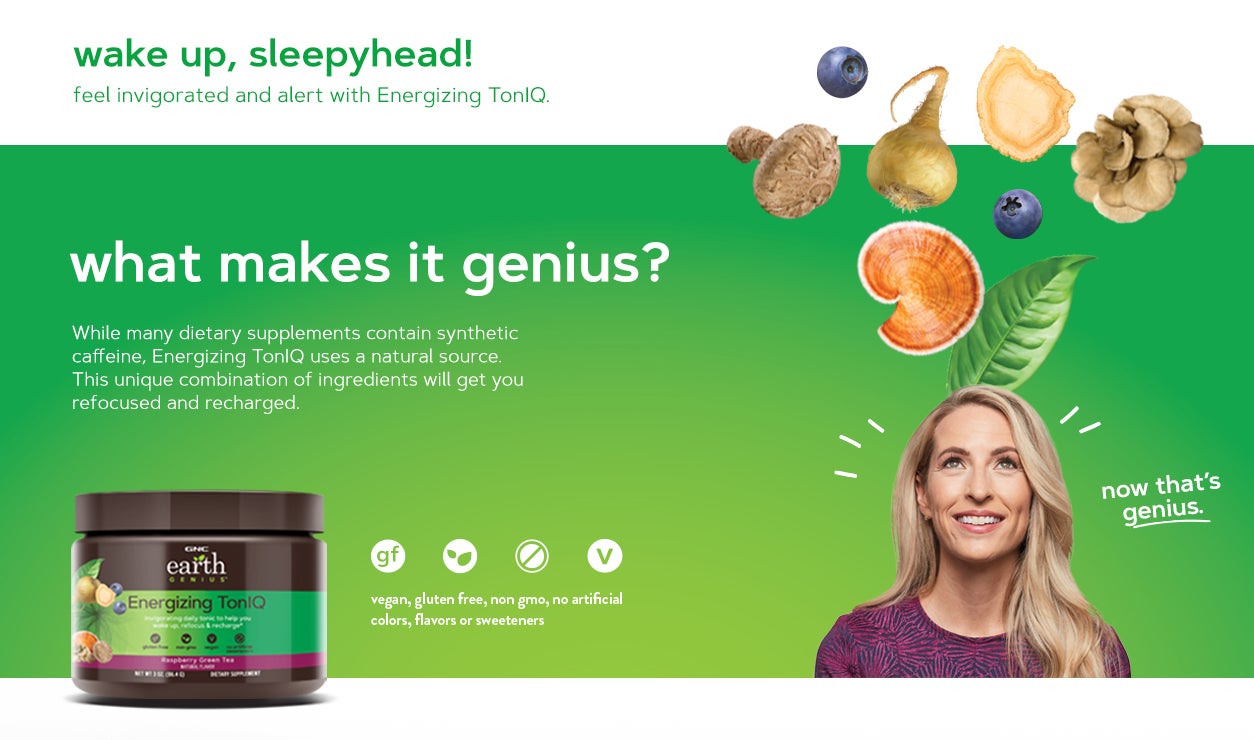 Feel invigorated and alert with Energizing TonIQ