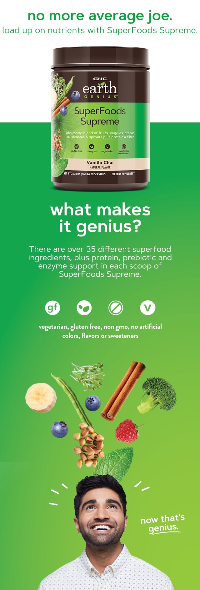 Load up on nutrients with SuperFoods Supreme