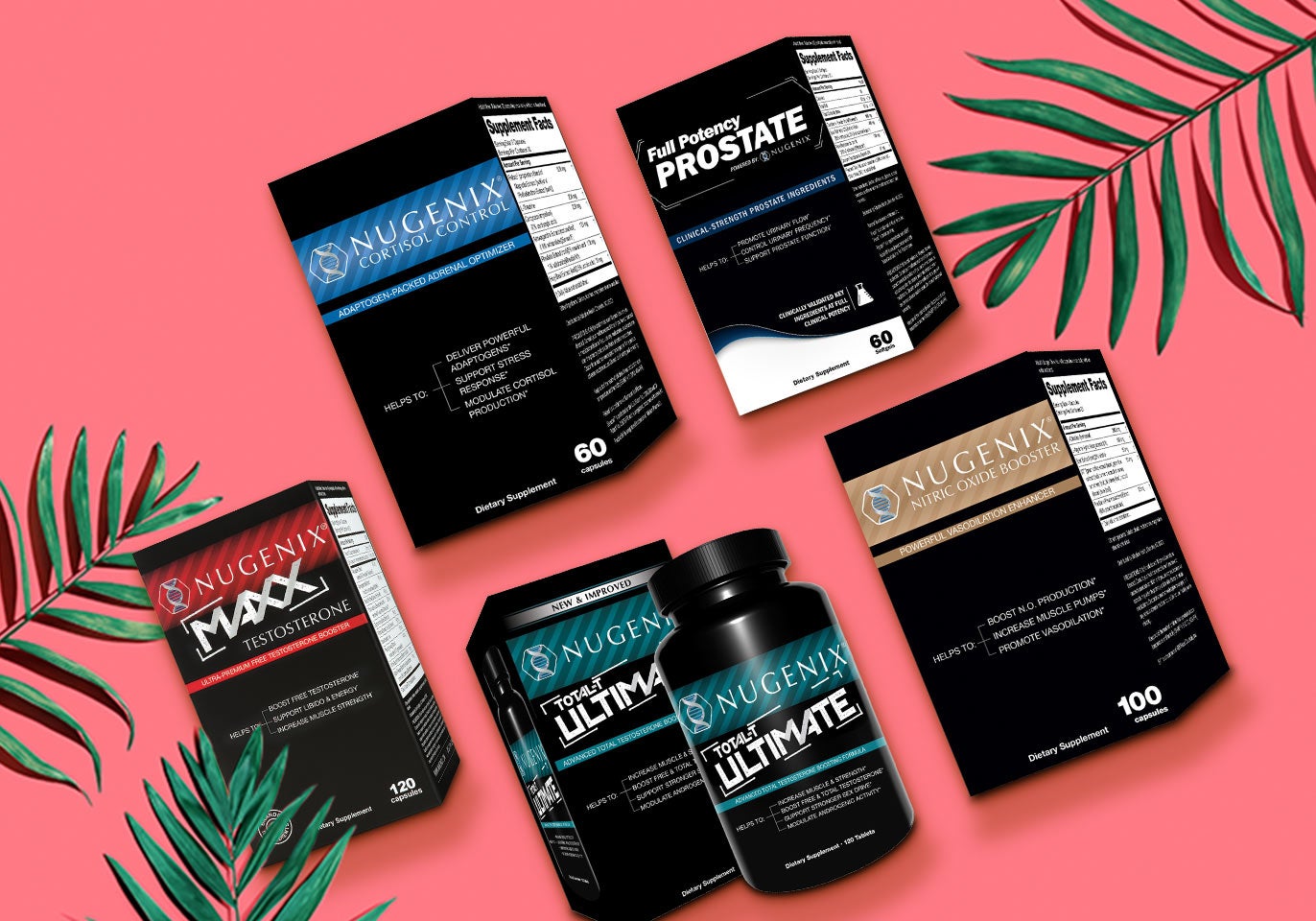 FOCUS ON MEN'S HEALTH! Newest and best-selling choices to stay on top of your game! 