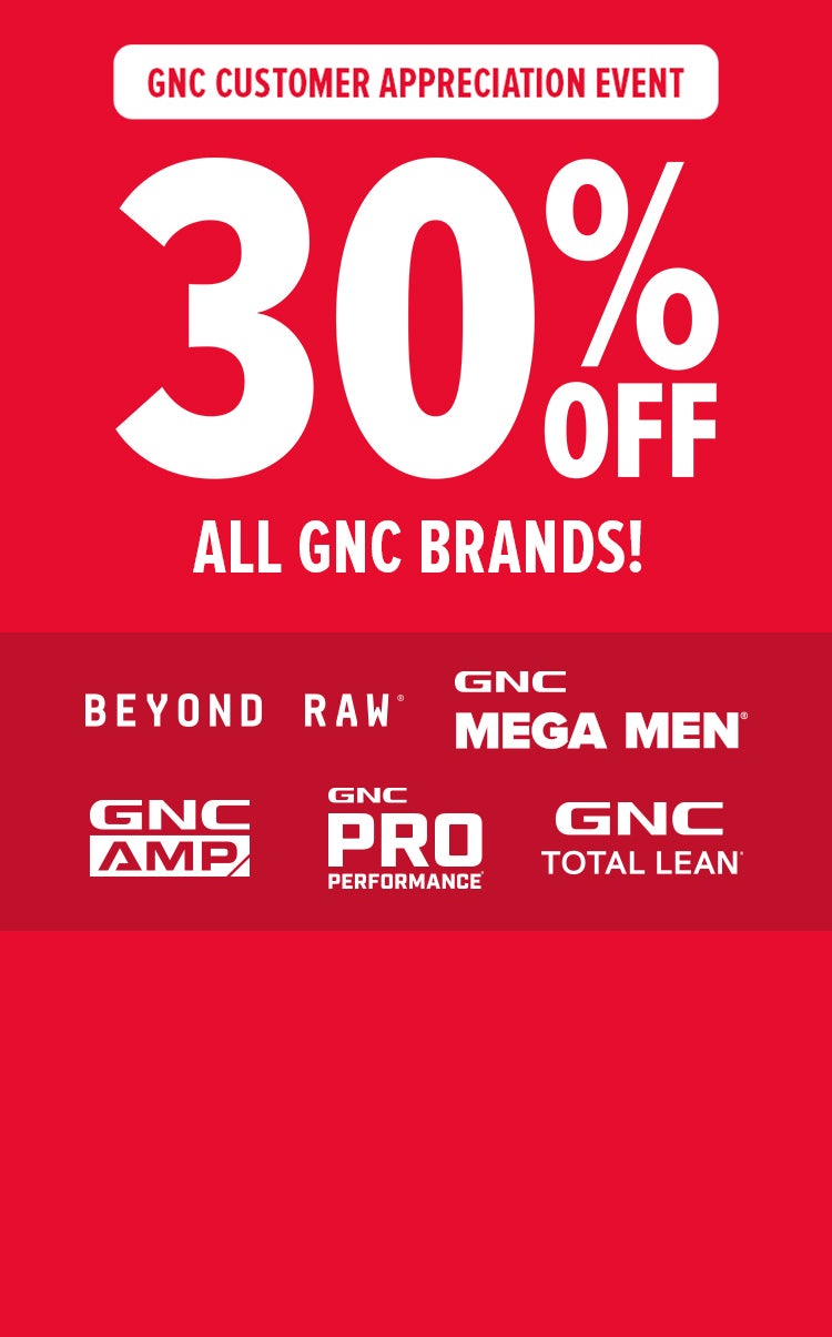 GNC Sales, Deals & Coupons