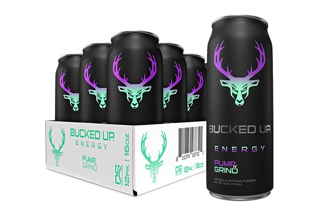 SAME BUCKED UP WITH LESS CAFFEINE