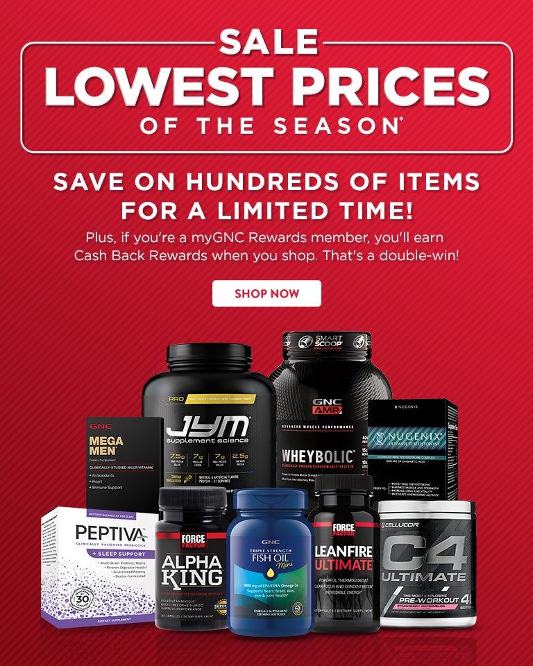 Lowest Prices of the Season Landing Page