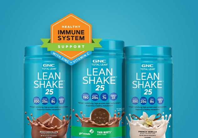 BOGO 50% off Total Lean. Immune support with vitamins, minerals, and 25g of protein. 