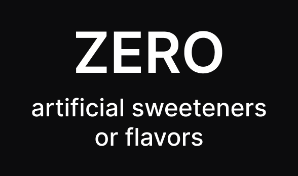 No Artificial Sweeteners