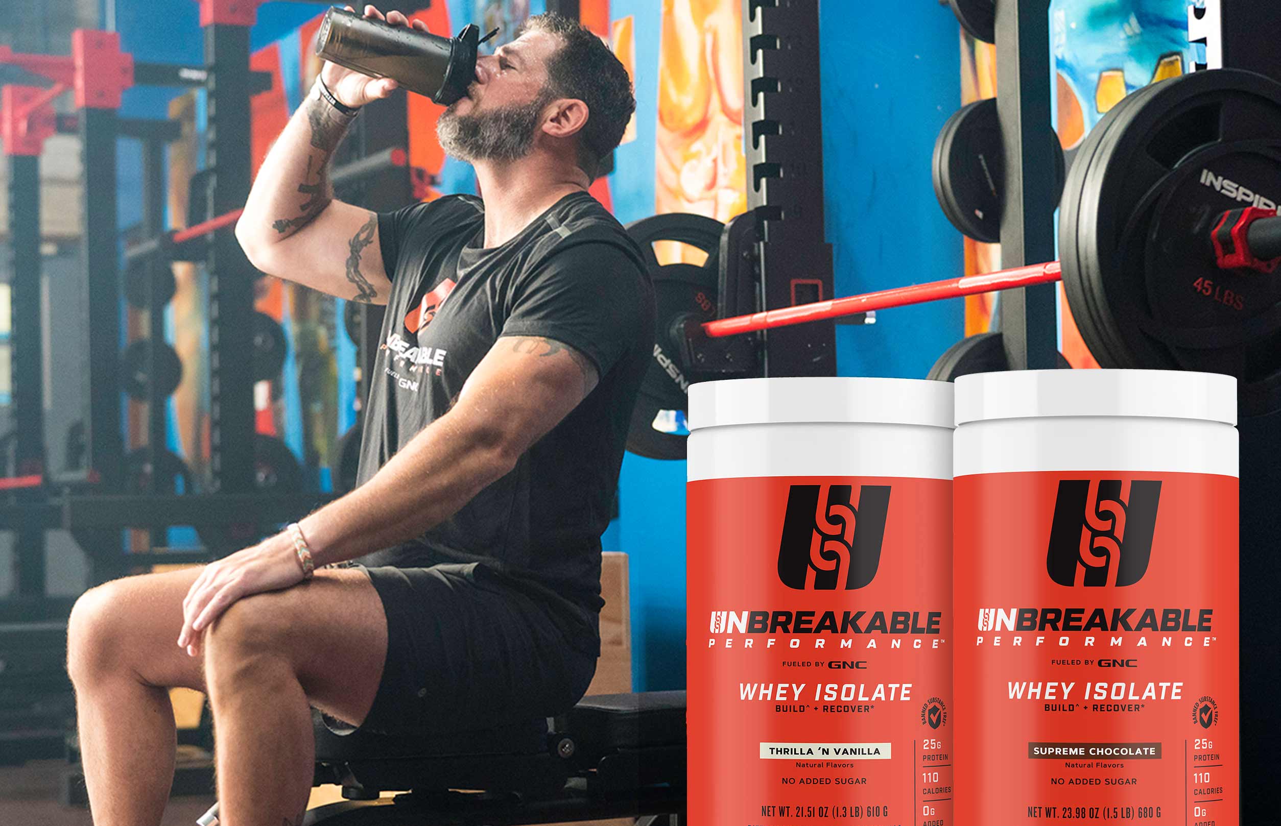 UNBREAKABLE PERFORMANCE™ Whey Isolate Protein
