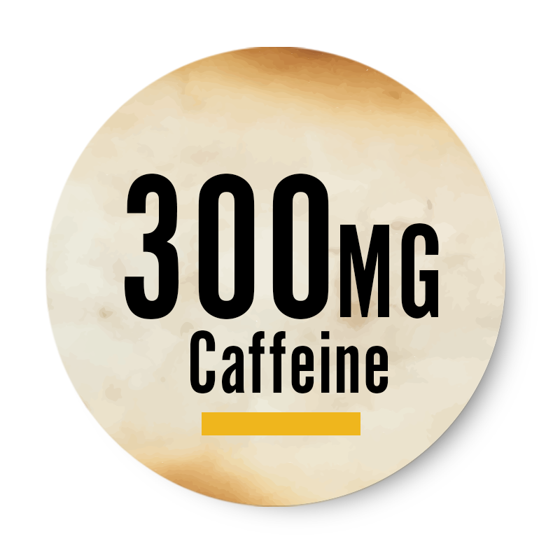300mg Caffeine