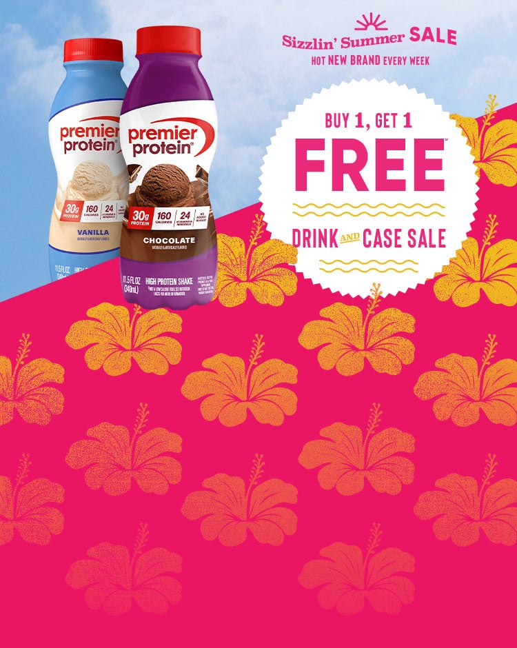 BOGO Free Premier Drinks And Cases
