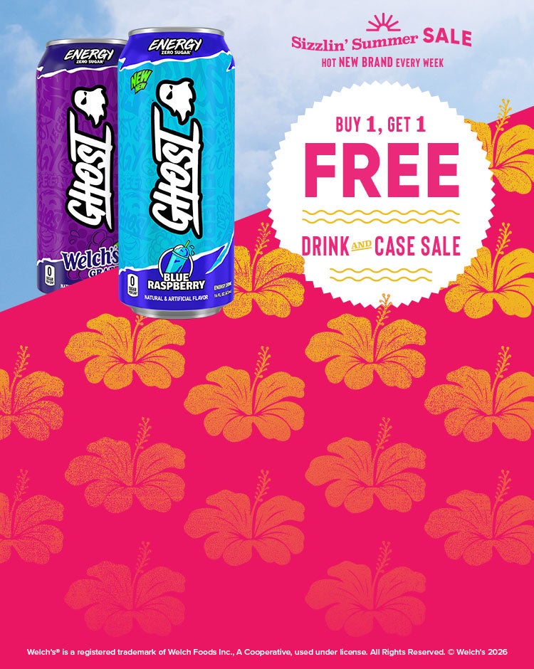 BOGO Free Drinks And Cases