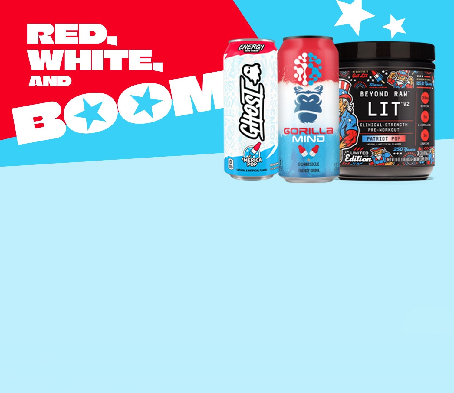 Red White And Blue Flavors
