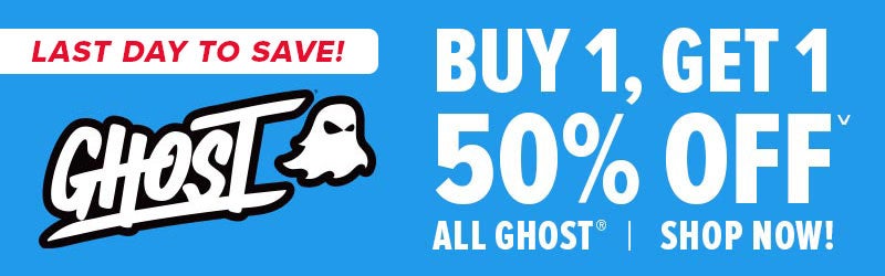GHOST BIRTHDAY BOGO FIFTY OFF