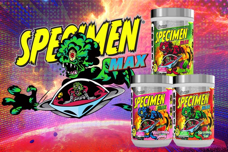 JUST LANDED: GLAXON&trade; SPECIMEN&reg; MAX, HIGH STIM PRE-WORKOUT ARTICLE