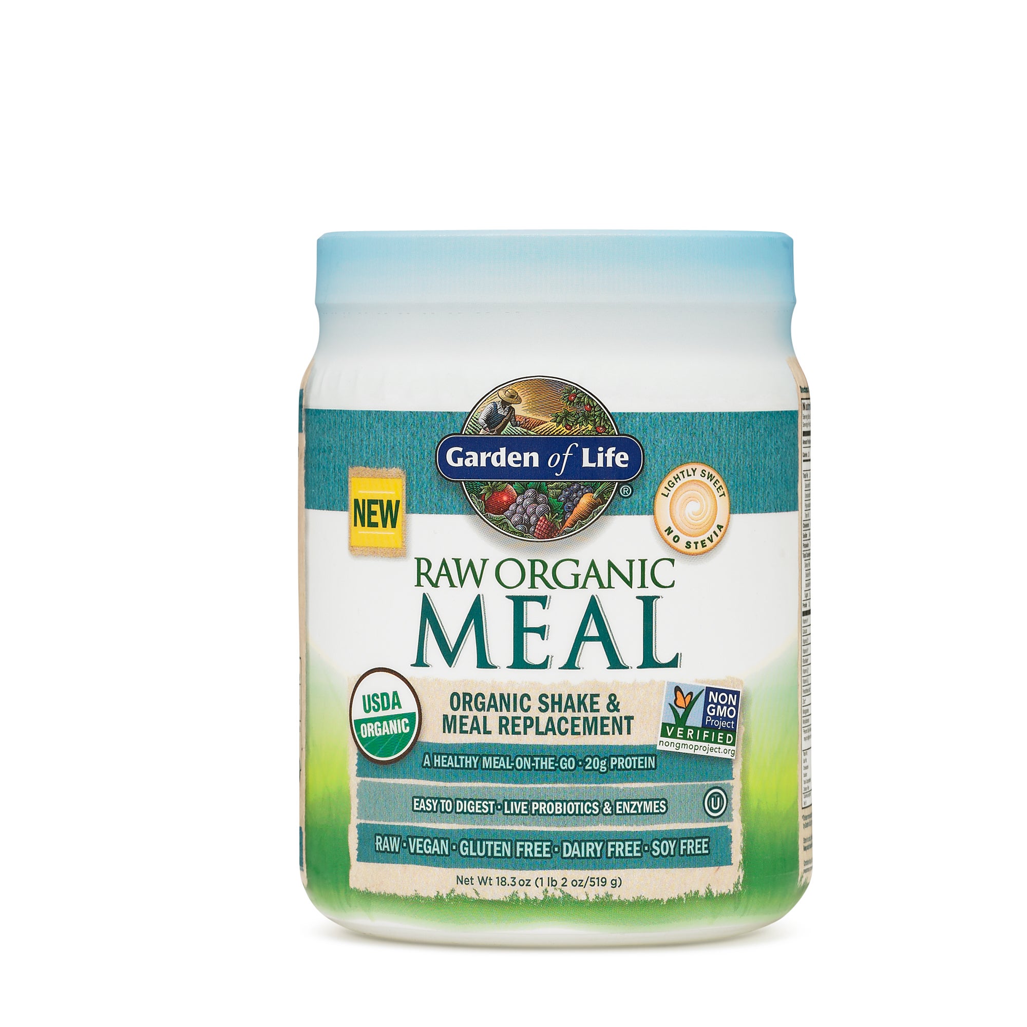 Garden Of Life Raw Organic Meal Lightly Sweet Gnc