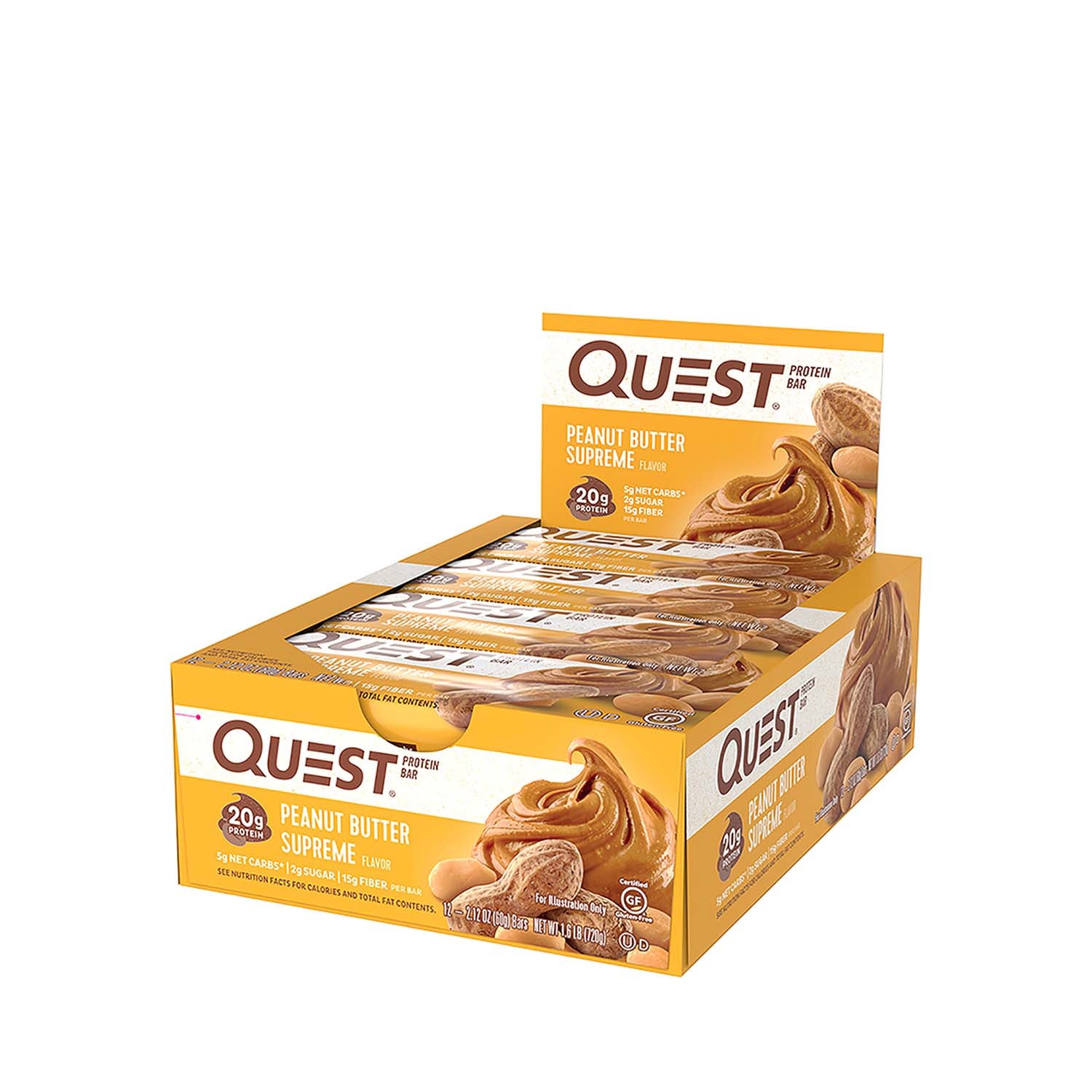 quest quest bar peanut