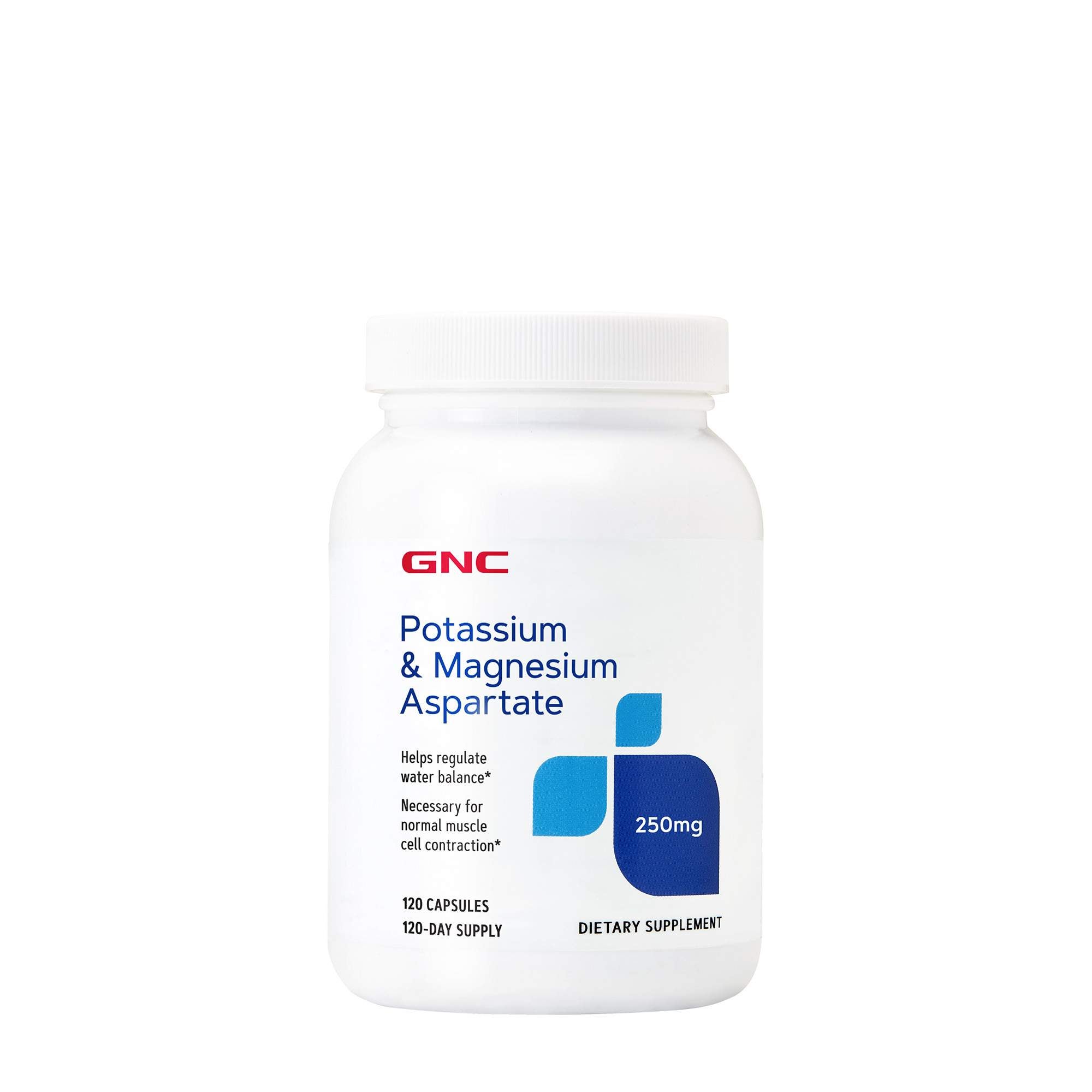 Gnc Potassium Magnesium Aspartate 250 Mg 120 Capsules Gnc