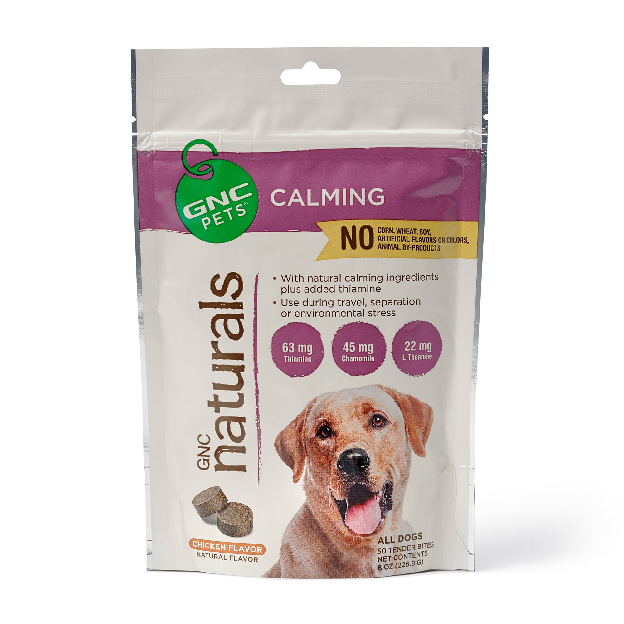 gnc cat calming chews