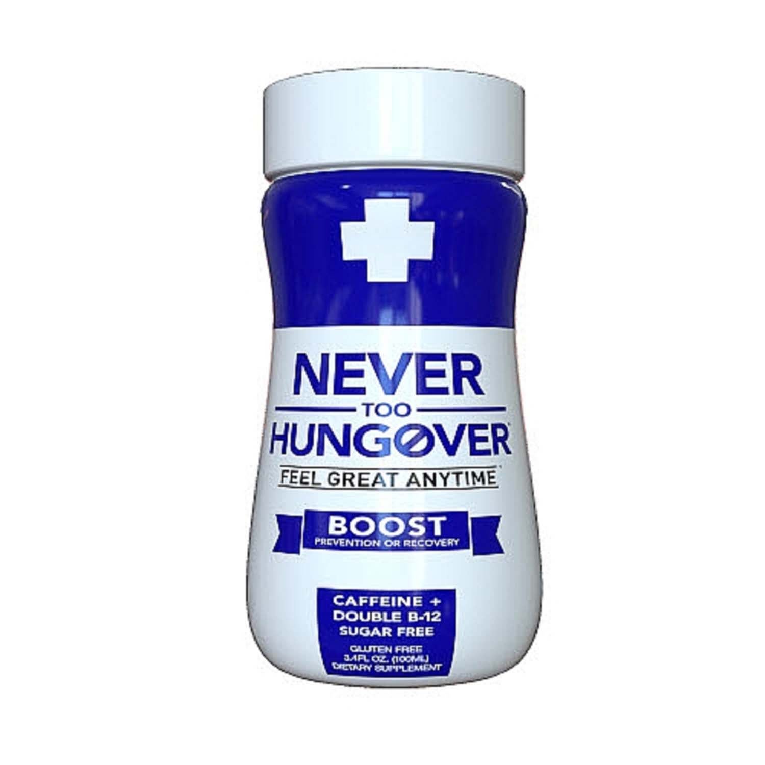 Never Too Hungover Boost Gnc